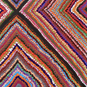 Aboriginal Art by Samuel Miller, Ngayuku Ngura, 61x55cm - ART ARK®