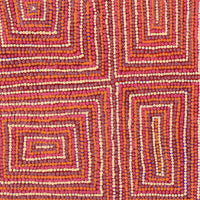 Aboriginal Art by Sandra Turner, Yalka at Karinyarra, 50x50cm - ART ARK®