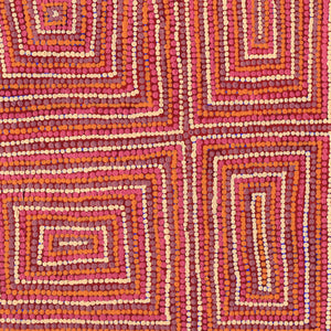 Aboriginal Artwork by Sandra Turner, Yalka at Karinyarra, 50x50cm - ART ARK®