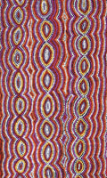 Aboriginal Art by Sandra Turner, Yalka at Karinyarra, 50x30cm - ART ARK®