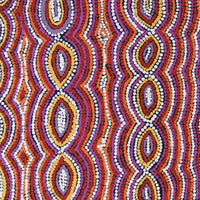 Aboriginal Artwork by Sandra Turner, Yalka at Karinyarra, 50x30cm