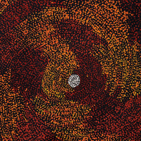 Aboriginal Artwork by Sarah Napurrurla Leo, Ngapa Jukurrpa (Water Dreaming) - Puyurru, 107x46cm