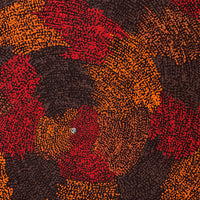Aboriginal Artwork by Sarah Napurrurla Leo, Ngapa Jukurrpa (Water Dreaming) - Puyurru, 91x76cm