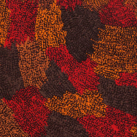 Aboriginal Artwork by Sarah Napurrurla Leo, Ngapa Jukurrpa (Water Dreaming) - Puyurru, 91x76cm