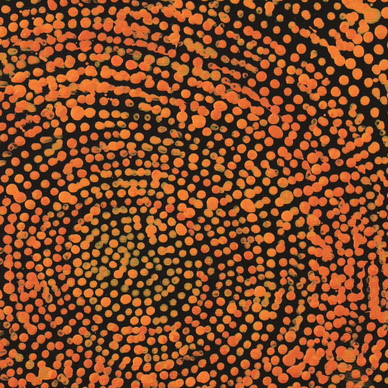 Aboriginal Artwork by Sarah Napurrurla Leo, Ngapa Jukurrpa (Water Dreaming), 30x30cm