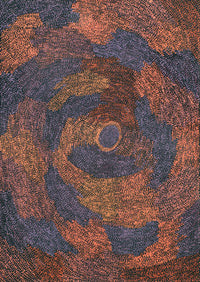 Aboriginal Artwork by Sarah Napurrurla Leo, Ngapa Jukurrpa (Water Dreaming), 107x76cm