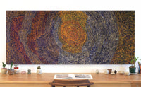 Aboriginal Artwork by Sarah Napurrurla Leo, Ngapa Jukurrpa (Water Dreaming), 182x76cm