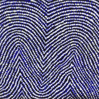 Aboriginal Artwork by Sarah Napurrurla Leo, Lukarrara Jukurrpa, 30x30cm