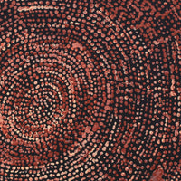 Aboriginal Artwork by Sarah Napurrurla Leo, Ngapa Jukurrpa (Water Dreaming), 30x30cm