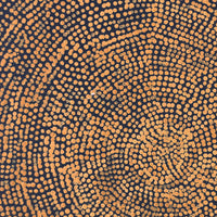 Aboriginal Artwork by Sarah Napurrurla Leo, Ngapa Jukurrpa (Water Dreaming), 30x30cm