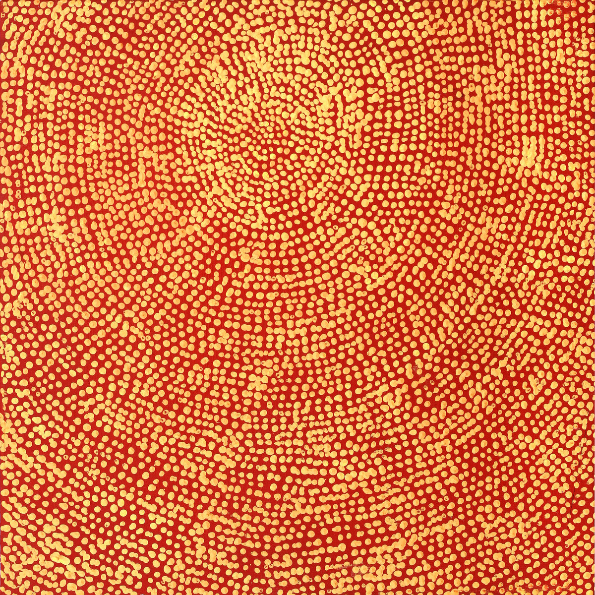 Aboriginal Art by Sarah Napurrurla Leo, Ngapa Jukurrpa (Water Dreaming), 30x30cm - ART ARK®