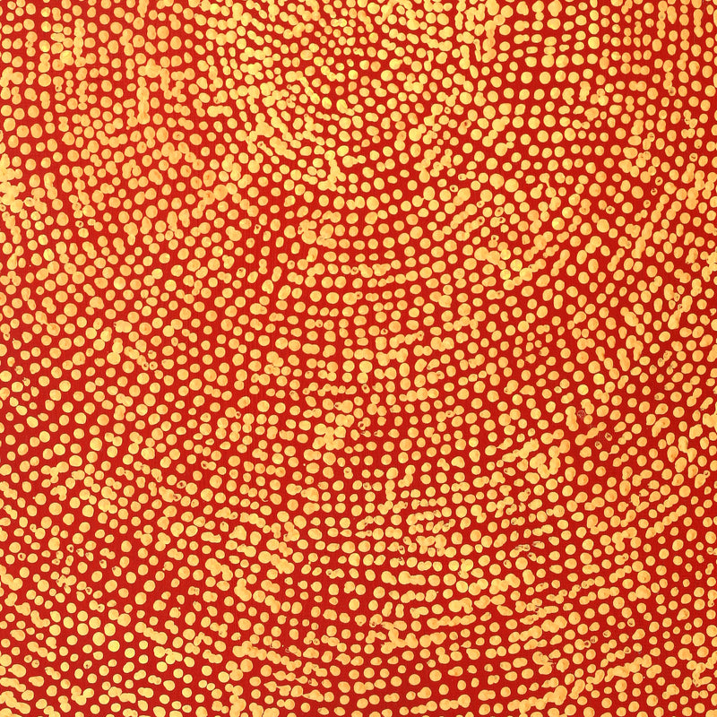 Aboriginal Artwork by Sarah Napurrurla Leo, Ngapa Jukurrpa (Water Dreaming), 30x30cm