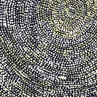Aboriginal Artwork by Sarah Napurrurla Leo, Ngapa Jukurrpa (Water Dreaming), 30x30cm