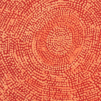 Aboriginal Artwork by Sarah Napurrurla Leo, Ngapa Jukurrpa (Water Dreaming), 30x30cm