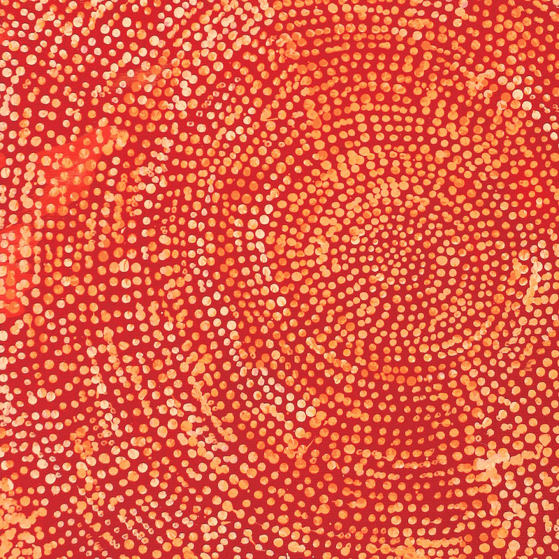 Aboriginal Artwork by Sarah Napurrurla Leo, Ngapa Jukurrpa (Water Dreaming), 30x30cm
