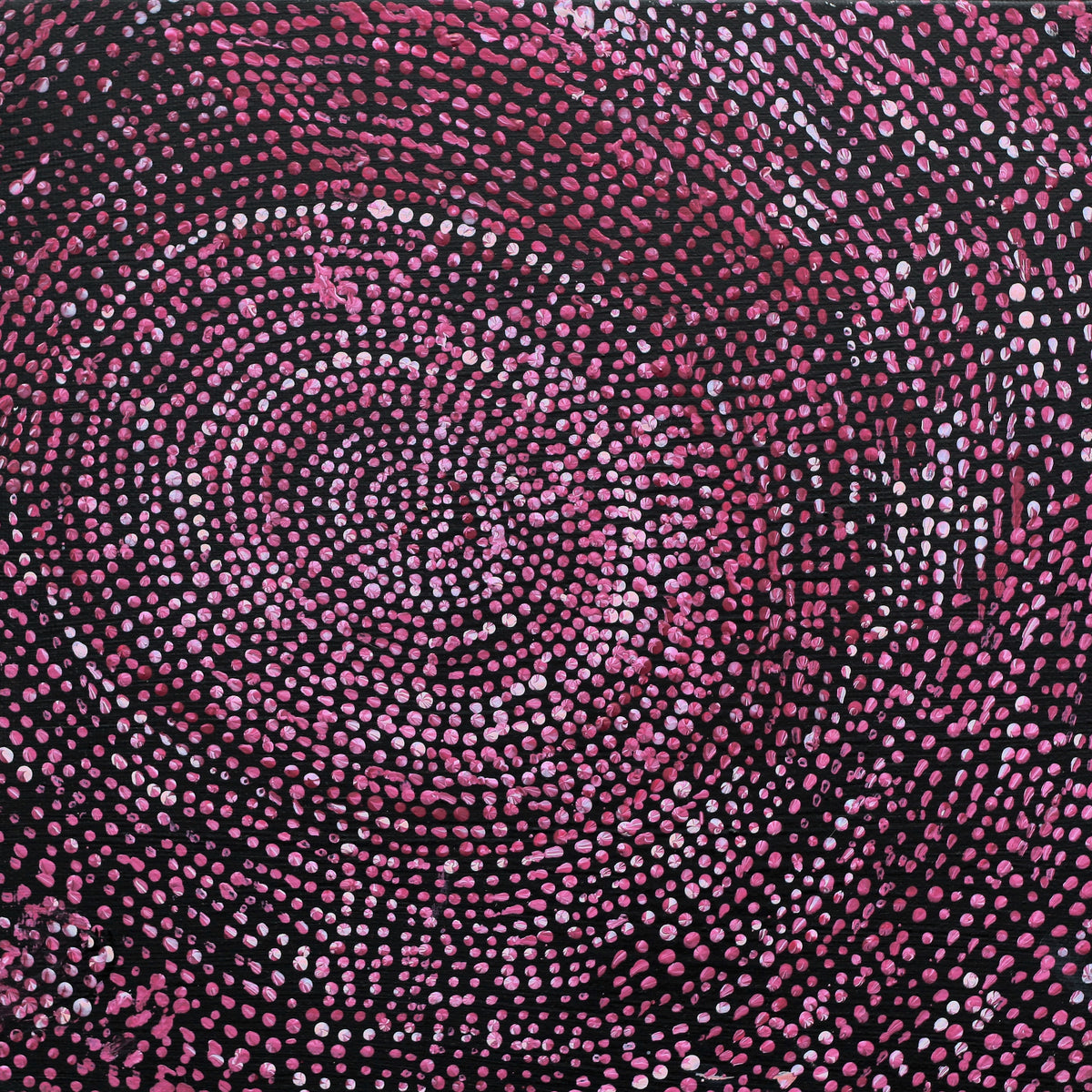 Aboriginal Art by Sarah Napurrurla Leo, Ngapa Jukurrpa (Water Dreaming), 30x30cm - ART ARK®