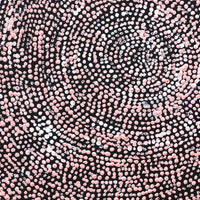 Aboriginal Artwork by Sarah Napurrurla Leo, Ngapa Jukurrpa (Water Dreaming), 30x30cm