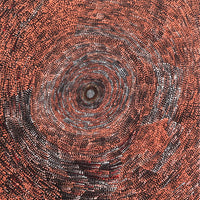 Aboriginal Artwork by Sarah Napurrurla Leo, Ngapa Jukurrpa (Water Dreaming), 61x61cm