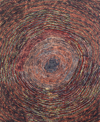 Aboriginal Artwork by Sarah Napurrurla Leo, Ngapa Jukurrpa (Water Dreaming), 91x76cm