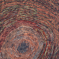 Aboriginal Artwork by Sarah Napurrurla Leo, Ngapa Jukurrpa (Water Dreaming), 91x76cm