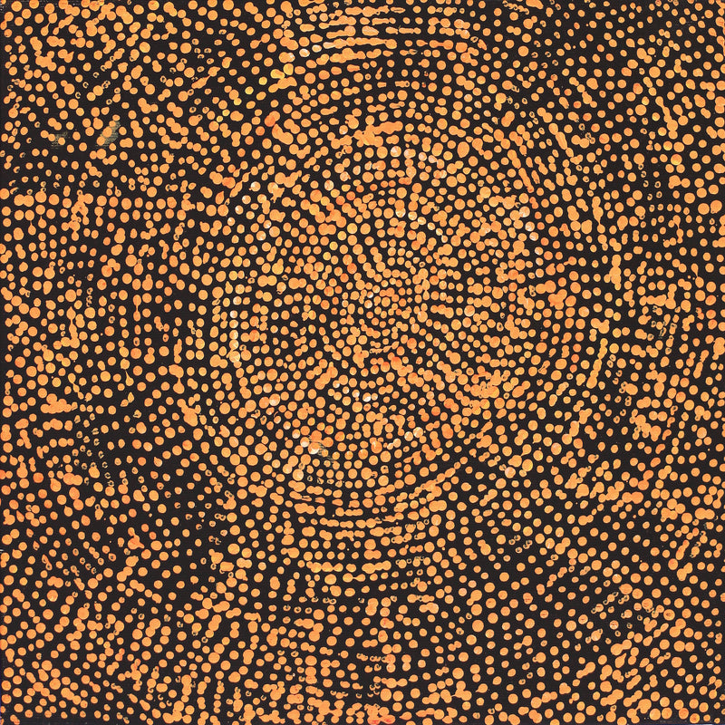 Aboriginal Artwork by Sarah Napurrurla Leo, Ngapa Jukurrpa (Water Dreaming), 30x30cm