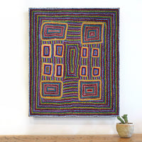 Aboriginal Artwork by Savonne Brown, Tjanpi, 61x51cm