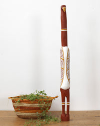 Aboriginal Artwork by Sebastian Buntarrawuy Wunungmurra - Eagle Sculpture, 82cm