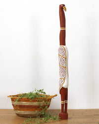 Aboriginal Artwork by Sebastian Buntarrawuy Wunungmurra - Eagle Sculpture, 82cm