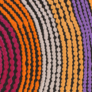Aboriginal Artwork by Selina Napanangka Fisher, Pikilyi Jukurrpa (Vaughan Springs Dreaming), 122x61cm - ART ARK®