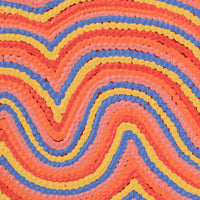 Aboriginal Artwork by Selina Napanangka Fisher, Pikilyi Jukurrpa (Vaughan Springs Dreaming), 30x30cm