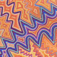 Aboriginal Artwork by Selina Napanangka Fisher, Pikilyi Jukurrpa (Vaughan Springs Dreaming) 107x76cm