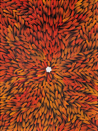Aboriginal Artwork by Serena Napangardi McCormack, Ngapa Jukurrpa (Water Dreaming) - Puyurru, 61x46cm