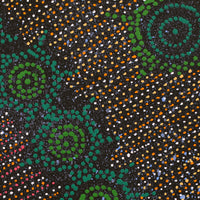 Aboriginal Artwork by Shanna Napanangka Williams, Napaljarri-warnu Jukurrpa (Seven Sisters Dreaming), 30x30cm