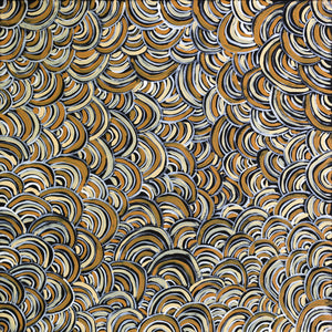 Aboriginal Artwork by Shanna Napanangka Williams, Ngapa Jukurrpa -  Puyurru, 30x30cm - ART ARK®