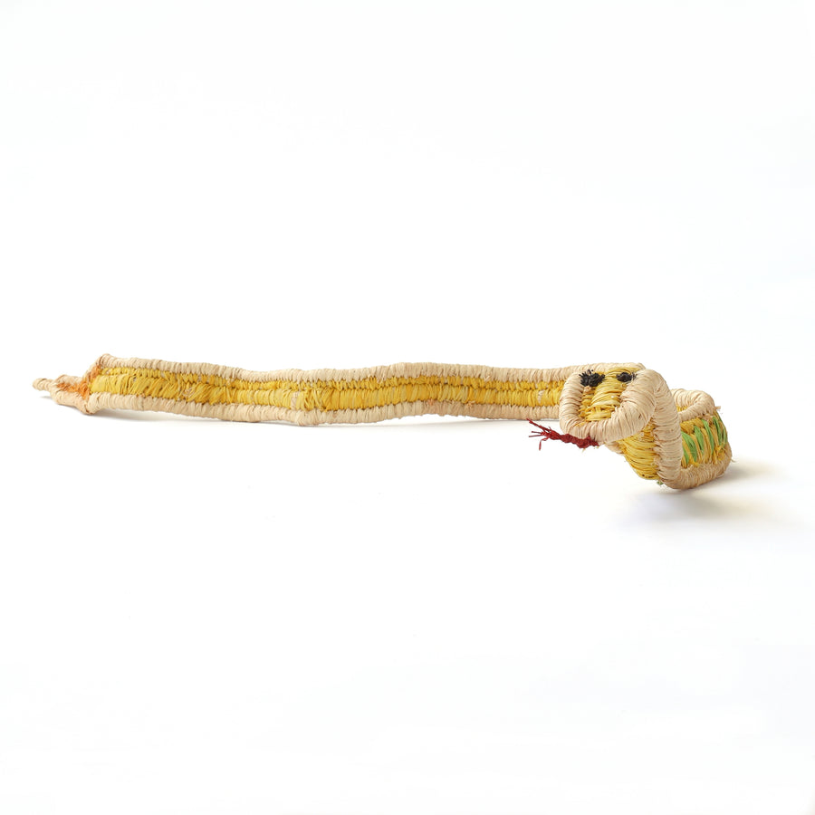 Aboriginal Artwork by Shirlleen Wilson - Snake Tjanpi Sculpture