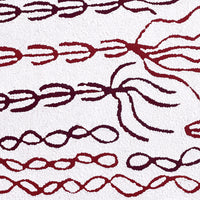 Aboriginal Artwork by Susie Nangala Watson, Mina Mina Dreaming, 61x61cm