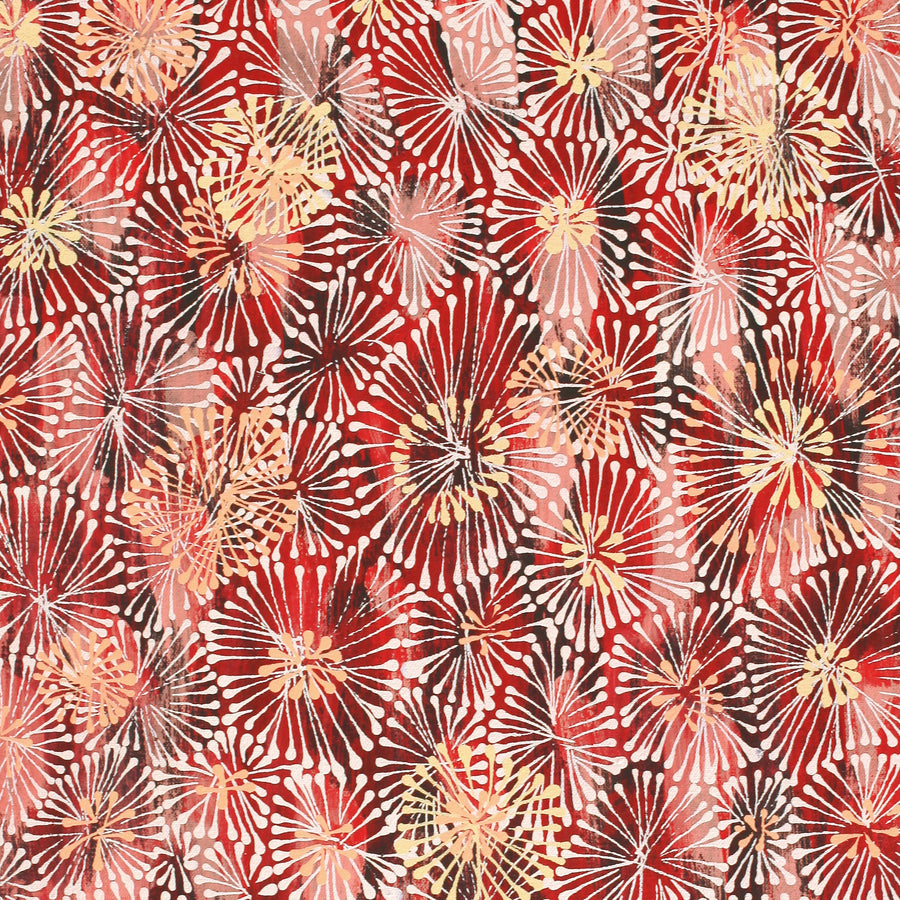 Aboriginal Artwork by Sylvaria Napurrurla Walker, Jitilypuru Jukurrpa, 61x46cm
