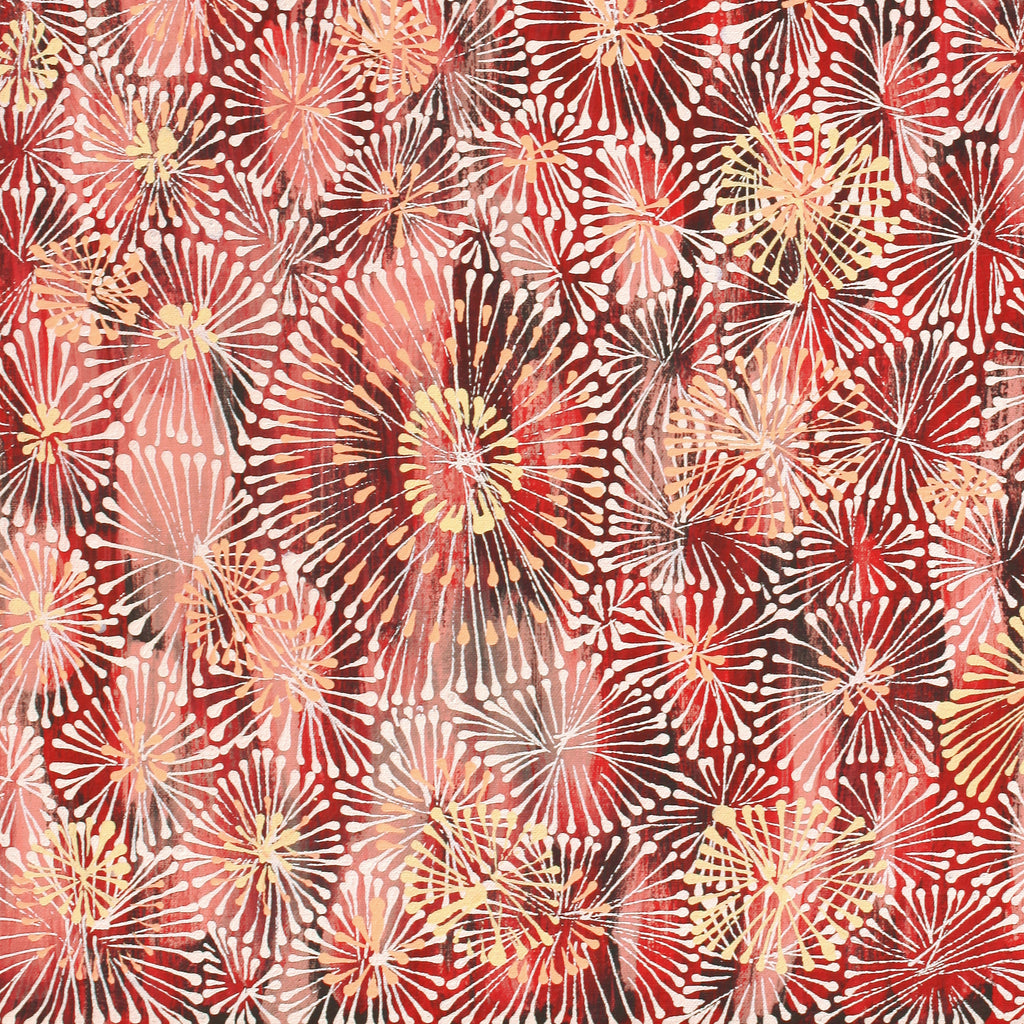 Aboriginal Artwork by Sylvaria Napurrurla Walker, Jitilypuru Jukurrpa, 61x46cm