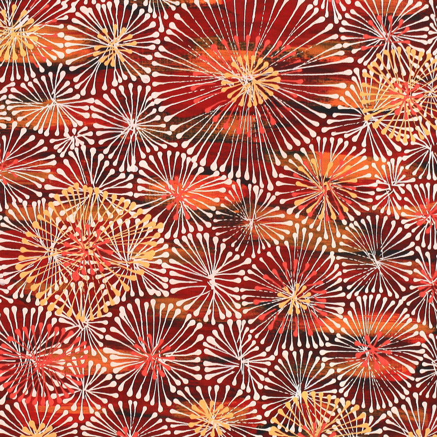 Aboriginal Artwork by Sylvaria Napurrurla Walker, Jitilypuru Jukurrpa, 61x61cm