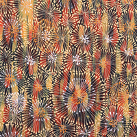Aboriginal Artwork by Sylvaria Napurrurla Walker, Jitilypuru Jukurrpa, 76x46cm