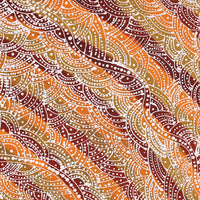 Aboriginal Artwork by Tanya Nungarrayi Collins, Watiya-warnu Jukurrpa (Seed Dreaming), 61x61cm