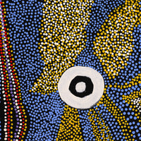 Aboriginal Artwork by Terry Ward, Walka Wiru Ngura Wiru, 107x46cm