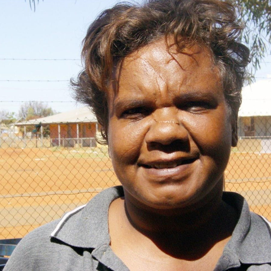 Aboriginal Artwork by Theresa Napurrurla Ross, Pamapardu Jukurrpa (Flying Ant Dreaming) - Warntungurru, 30x30cm