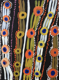 Aboriginal Artwork by Yamangara Thomas Murray, Ngayuku Ngurra, 61x45cm