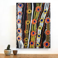 Aboriginal Artwork by Yamangara Thomas Murray, Ngayuku Ngurra, 61x45cm