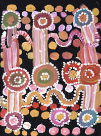 Aboriginal Artwork by Yamangara Thomas Murray, Ngayuku Ngurra, 61x45cm