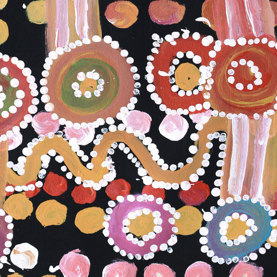 Aboriginal Artwork by Yamangara Thomas Murray, Ngayuku Ngurra, 61x45cm