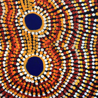 Aboriginal Artwork by Tilly Napaltjarri, Dog Tjukurrpa, 86x71cm