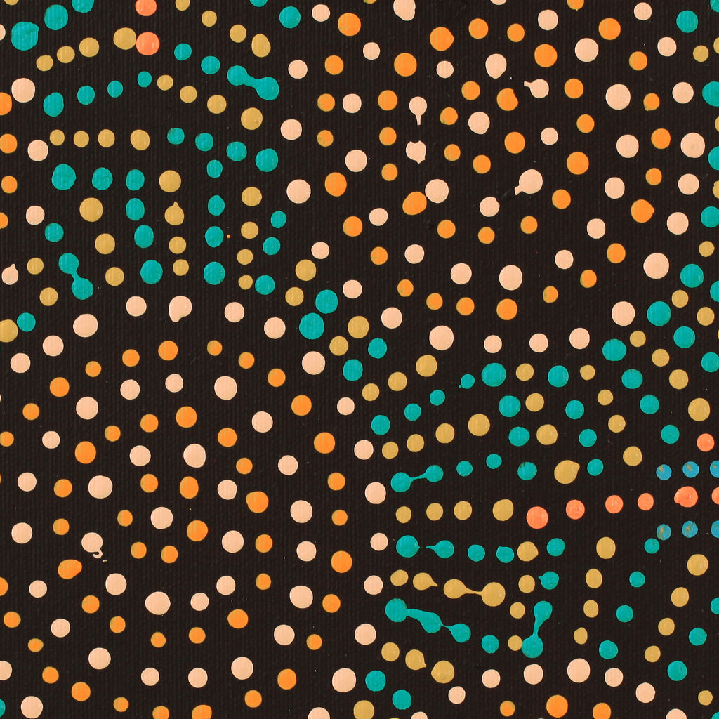 Aboriginal Artwork by Tina Napangardi Martin, Jinti-parnta Jukurrpa, 30x30cm