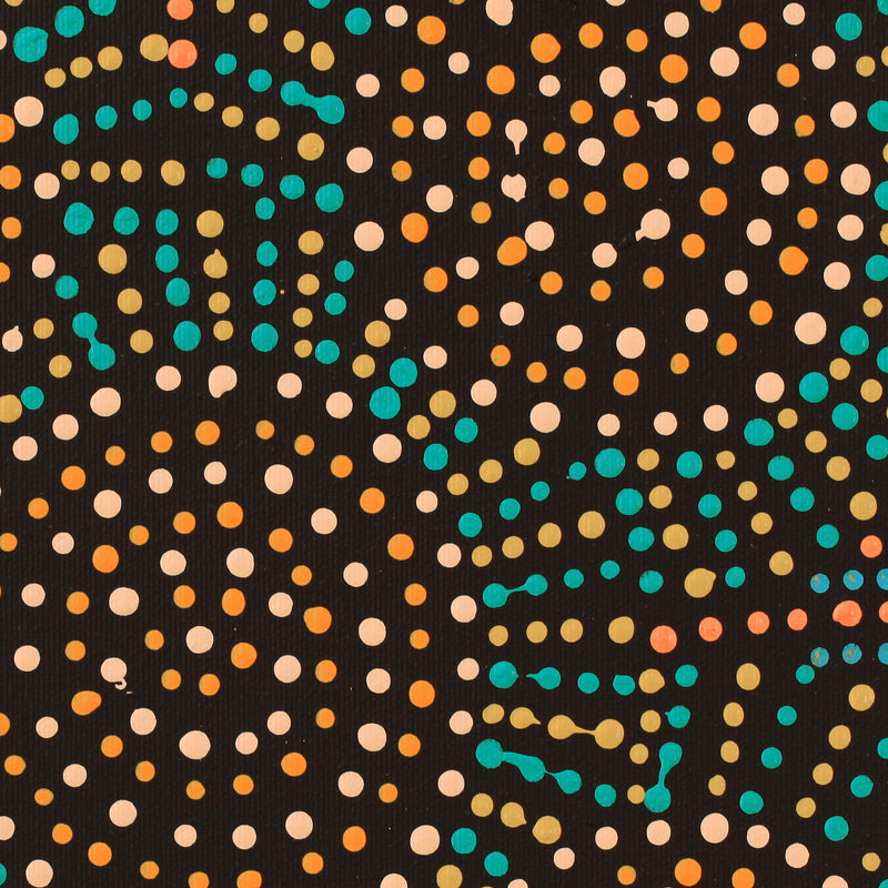Aboriginal Artwork by Tina Napangardi Martin, Jinti-parnta Jukurrpa, 30x30cm